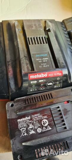 Зарядное устройство metabo ass 15 plus