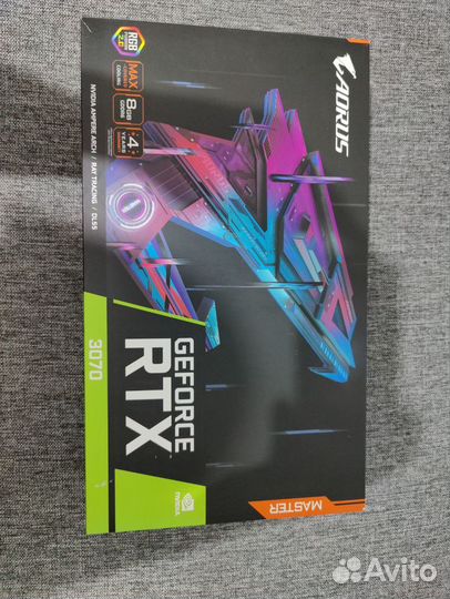 Gigabyte Rtx 3070 aorus master 8gb