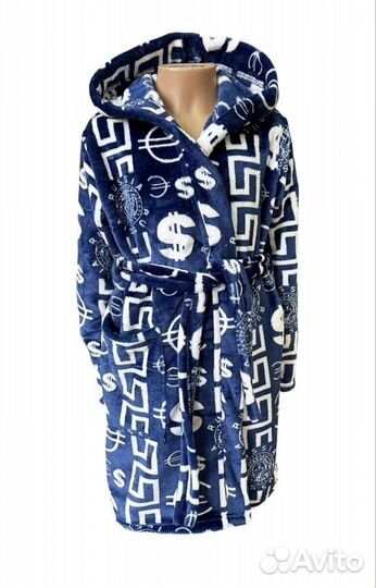 Халат детский плюшевый р.140-146