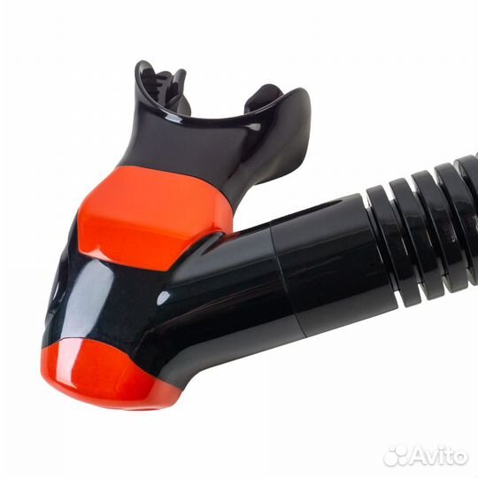 Трубка Scorpena K4 c двумя клапанами, красн