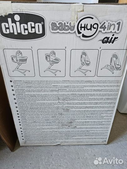 Кроватка Chicco baby hug 4 в 1 air