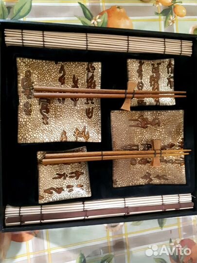 Набор для суши и роллов(стекло)