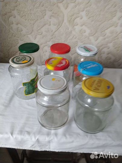 Банки стеклянные 1л