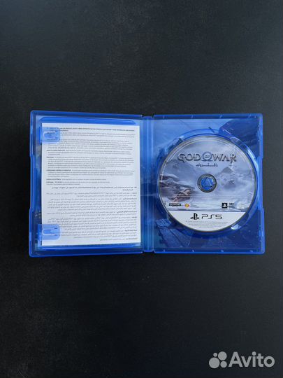 God of War ragnarok ps5 русская озвучка, диск