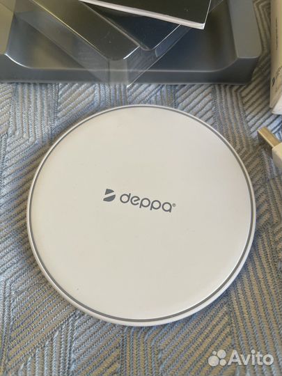 Зарядка беспроводная Deppa Qi Fast Charger