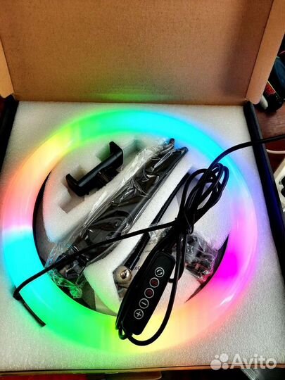 Кольцо для селфи, лампа