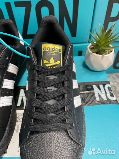 Adidas Superstar Black Оригинал