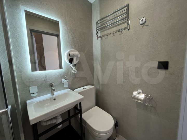 Квартира-студия в апарт-отеле, 16,3 м², 3/7 эт.