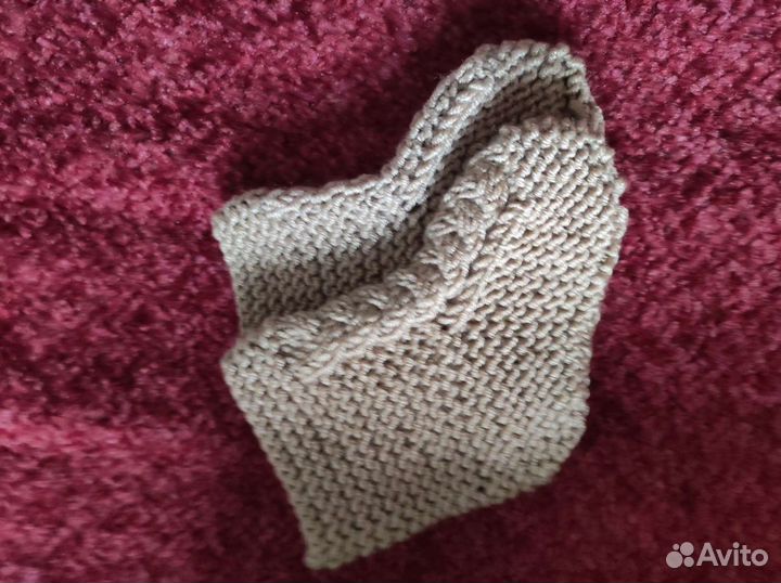 Детский плед вязаный комплект ручная работа