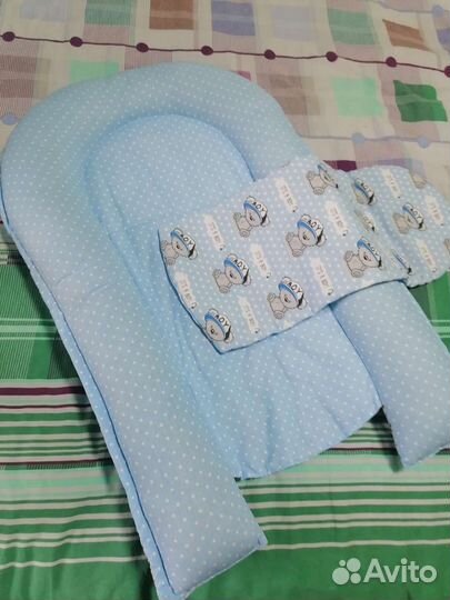 Матрасик кокон в кроватку