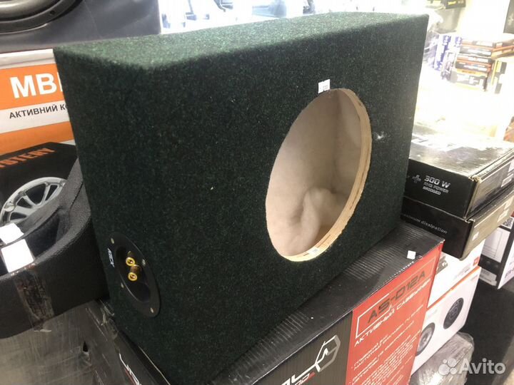 Короб для сабвуфера в газель