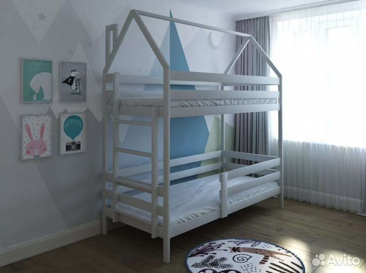 Детская кровать Двухъярусная