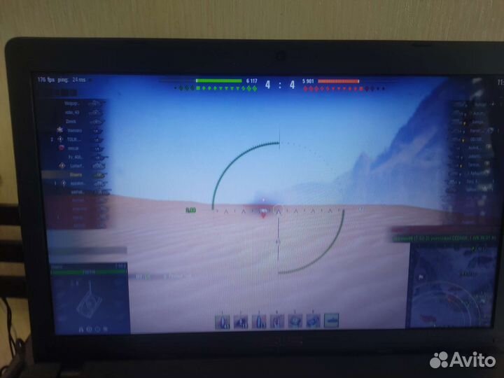 Мощный игровой,танки под 180фпс,новый аккумулятор