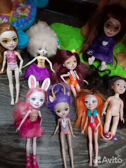 Набор кафе и куклы Энчантималс