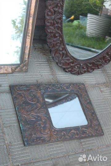 Зеркало интрьерное ретро СССР 3 шт