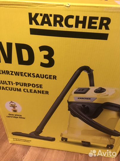 Пылесос Karcher WD3