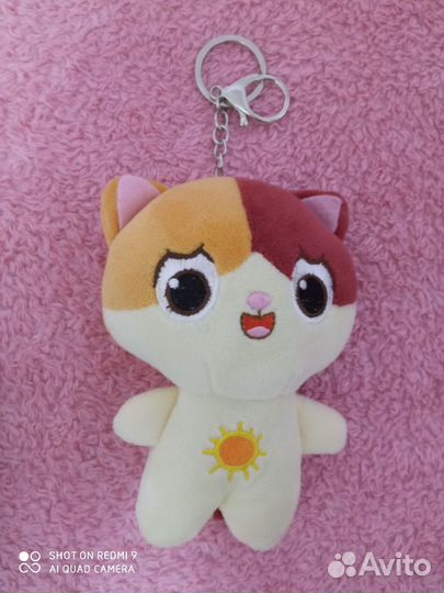 Мягкая игрушка брелок на сумку, ключи