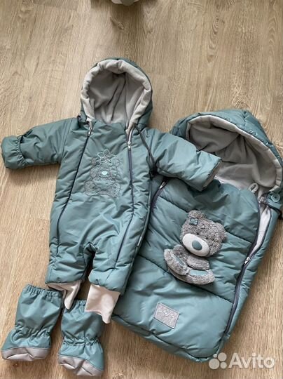 Конверт на выписку зимний с мехом