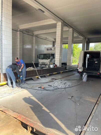 Аренда компрессора с отбойными молотками