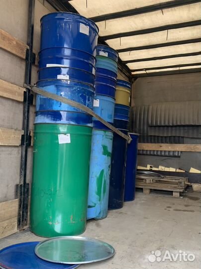 Бочка металлическая бу 200л