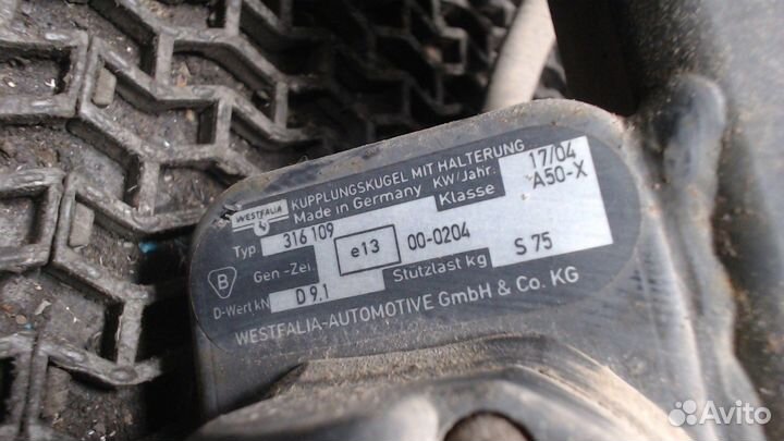 Устройство прицепное (фаркоп) Renault Laguna, 1998