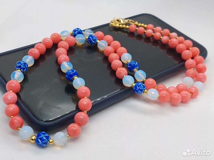 Колье Коралл