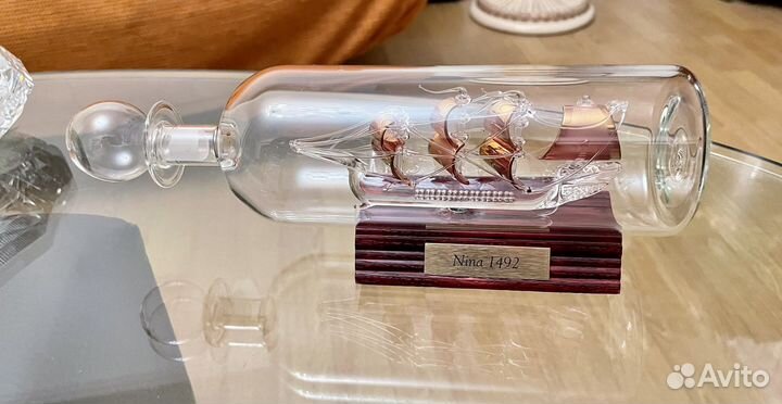 Корабль в бутылке Нина