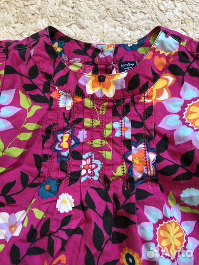 Блузка babyGap 4 года 98/104+лосины в подарок