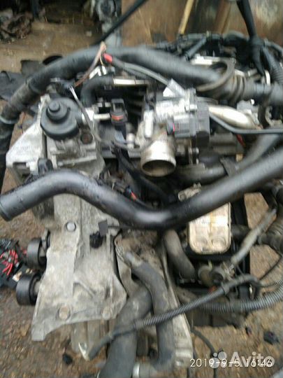 Двигатель на Ауди А4,А5,А6 и др.дизель 2.0