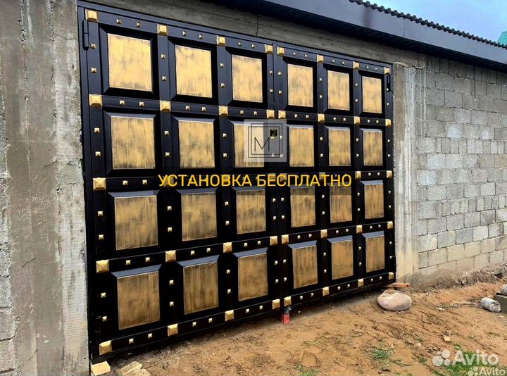 Ворота в Махачкале из цеха