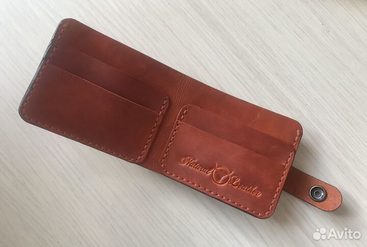 Кошелек кожаный портмоне мужской натуральная кожа