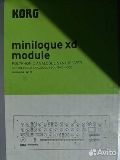 Аналоговый синтезатор Korg Minilogue XD M новый