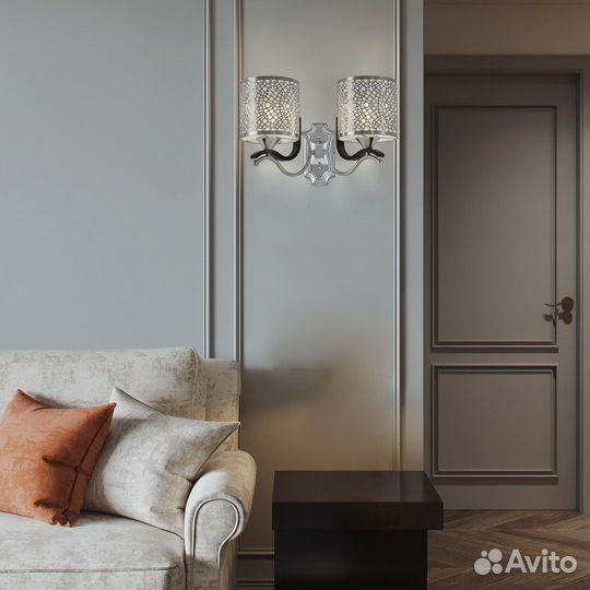 Arte Milano 306787/2W Bk/Ni бра