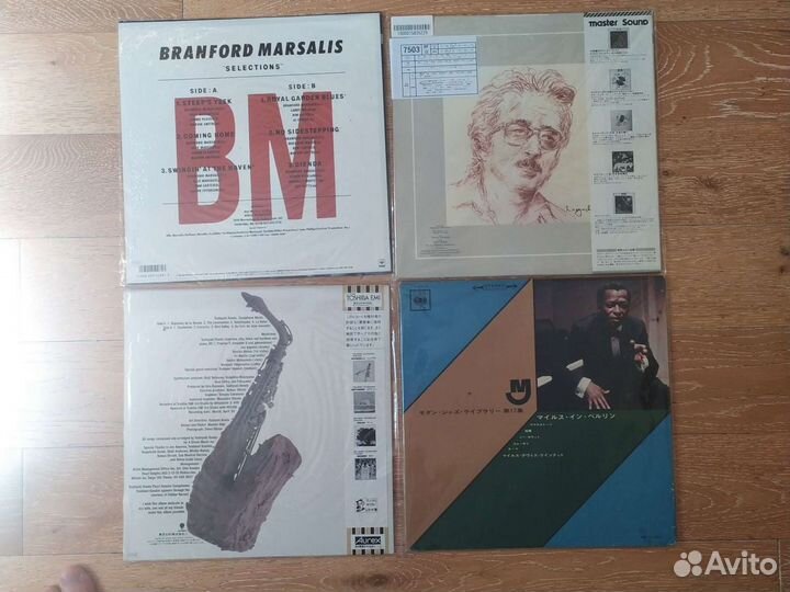 Виниловые пластинки, Jazz, Japan, Sax, Trumpet