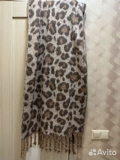 Шарф палантин теплый