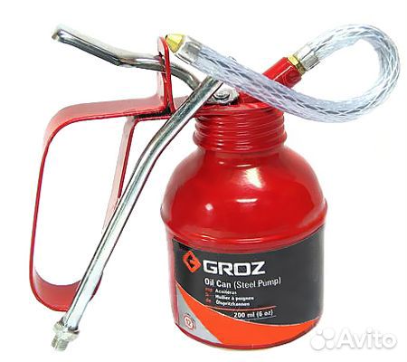 Масленка заправочная рычажная 300мл металлическ