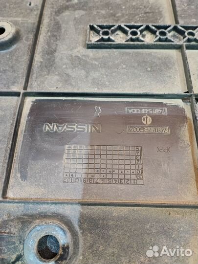 Защита днища Nissan Qashqai J10 рест