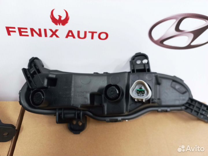 Ходовые огни KIA RIO 4 диодные 17-20 год