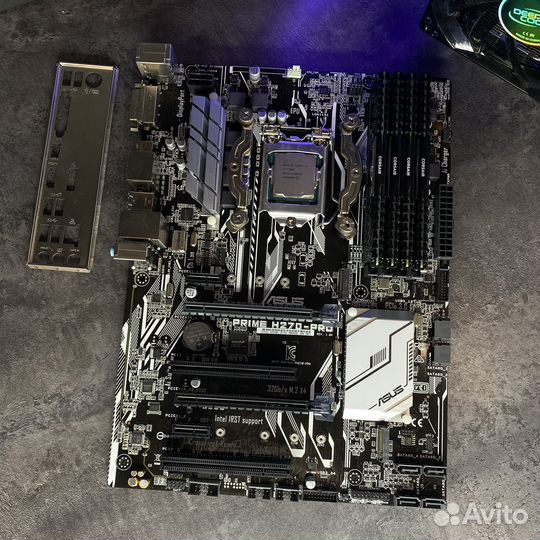 Комплект i7 7700k / H270 / 32gb / Кулер