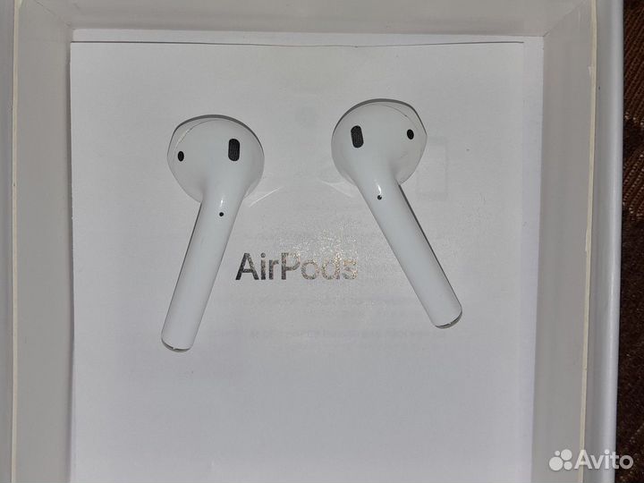 Беспроводные наушники apple airpods 2