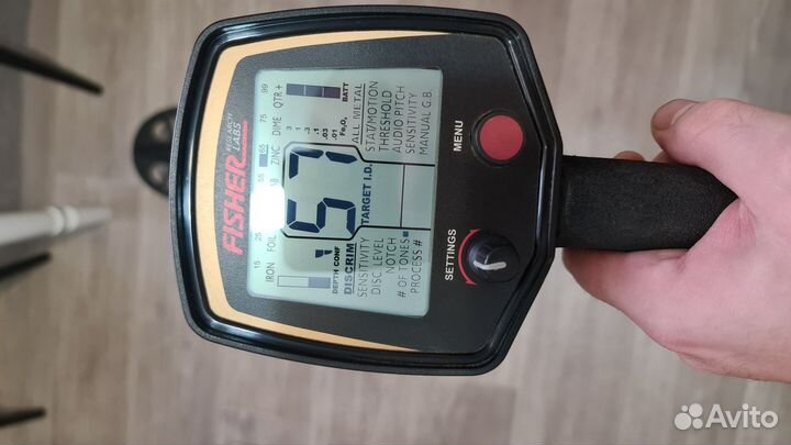 Металлоискатель fisher f 75