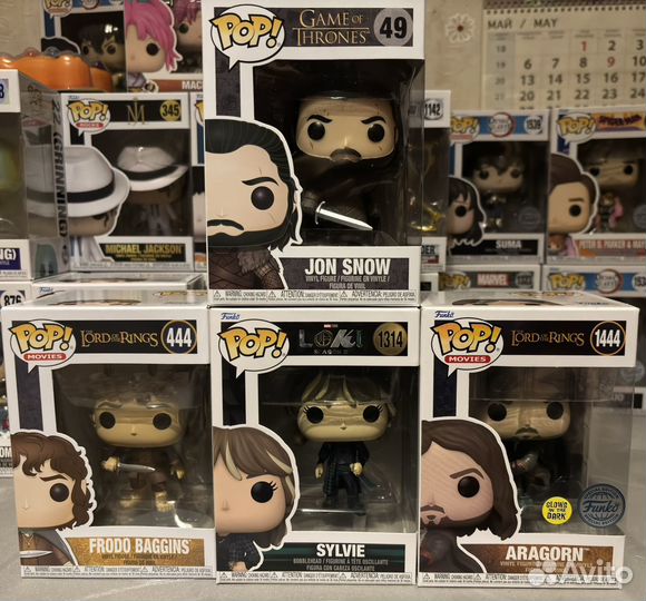 Funko Pop Movies, Lotr, Game of Thrones, Loki