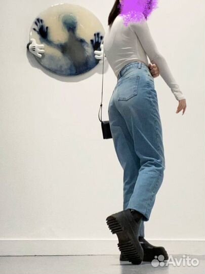 Джинсы lime mom