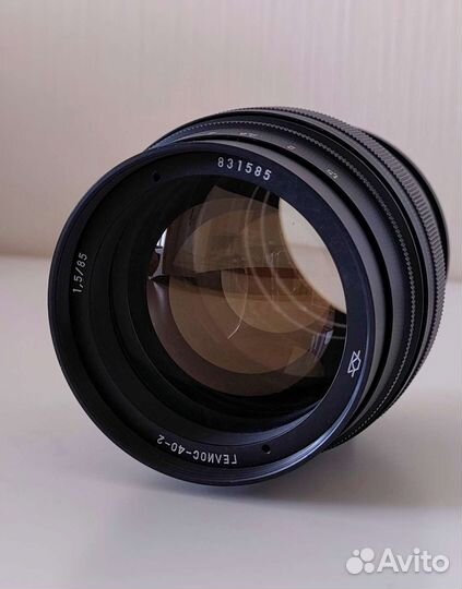 Гелиос 40-2 f1.5 85mm с переходником на Canon