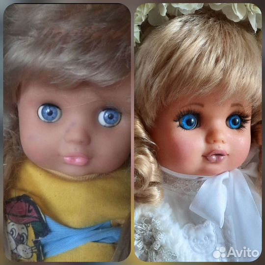 Реставрация старых кукол