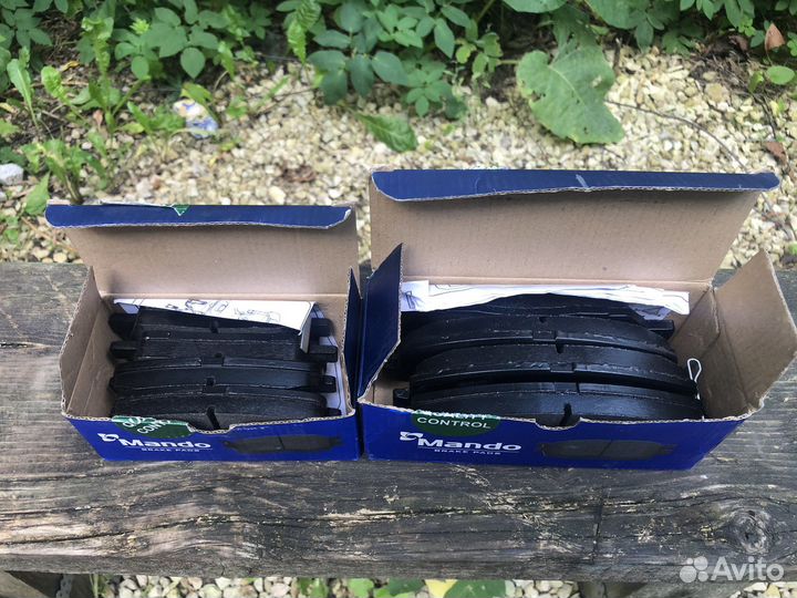 Комплект передн задн тормозных колодок для sorento