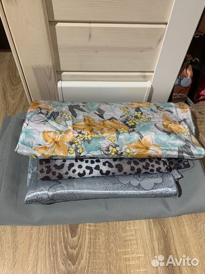 Ткани шерсть, хлопок, ситец, шёлк, фланель