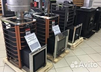 Печь банная из чугуна или стали Термофор Теплодар