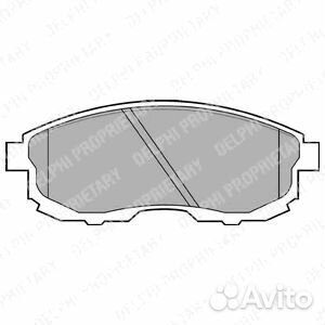 Колодки тормозные дисковые перед