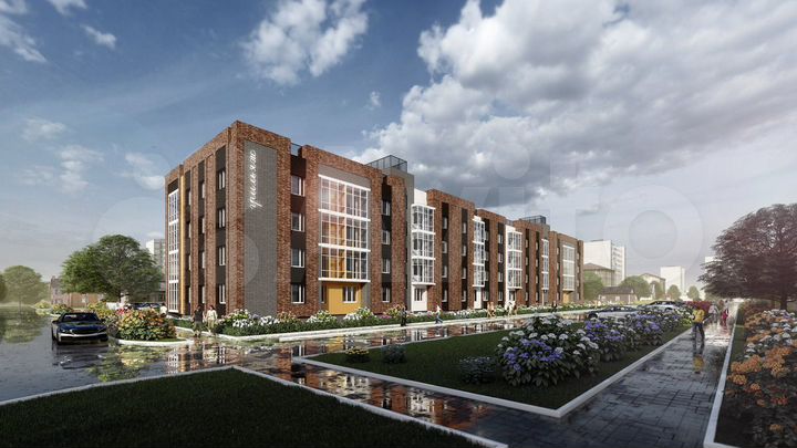 2-к. квартира, 39,3 м², 4/4 эт.